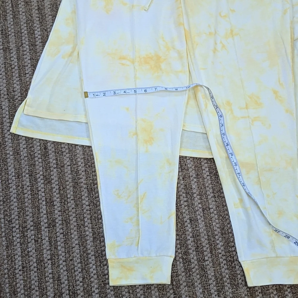Brushed NEW Lounge Set Tie Dye Hoodie Pants 1X - Picture 11 of 13